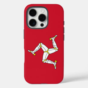 Apple iPhone 16 Pro Case-Mate, Isle of Man flag Case