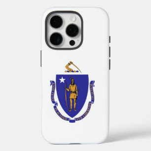 Apple iPhone 16 Pro Case-Mate, Massachusetts flag iPhone 16 Pro Case