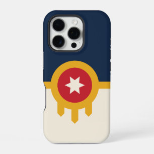 Apple iPhone 16 Pro Case-Mate, Tulsa City flag Case