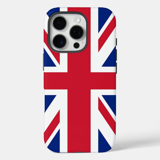 Apple iPhone 16 Pro Case-Mate, United Kingdom flag Case-Mate iPhone Case (Back)