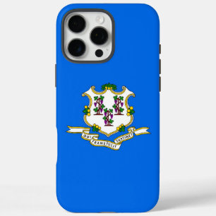 Apple iPhone 16 Pro Max Case, Connecticut flag Case