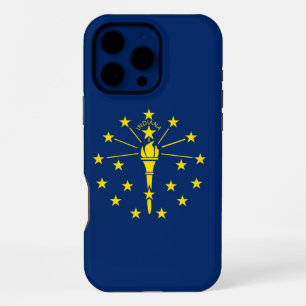 Apple iPhone 16 Pro Max Case, Indiana flag Case