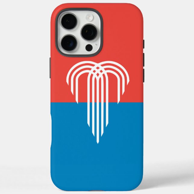 Apple iPhone 16 Pro Max Case, Kansas City flag Case-Mate iPhone Case (Back)