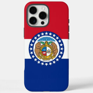 Apple iPhone 16 Pro Max Case, Missouri flag Case