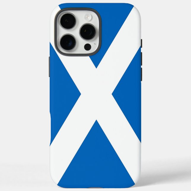 Apple iPhone 16 Pro Max Case, Scotland flag Case-Mate iPhone Case (Back)