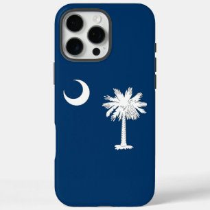 Apple iPhone 16 Pro Max Case, South Carolina flag iPhone 16 Pro Max Case