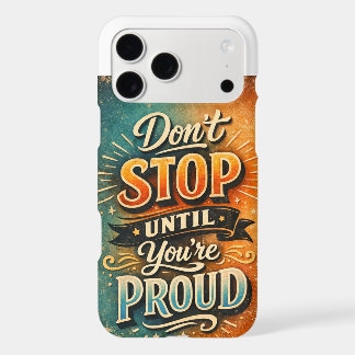 Apple IPhone 17 pro max motivational cases