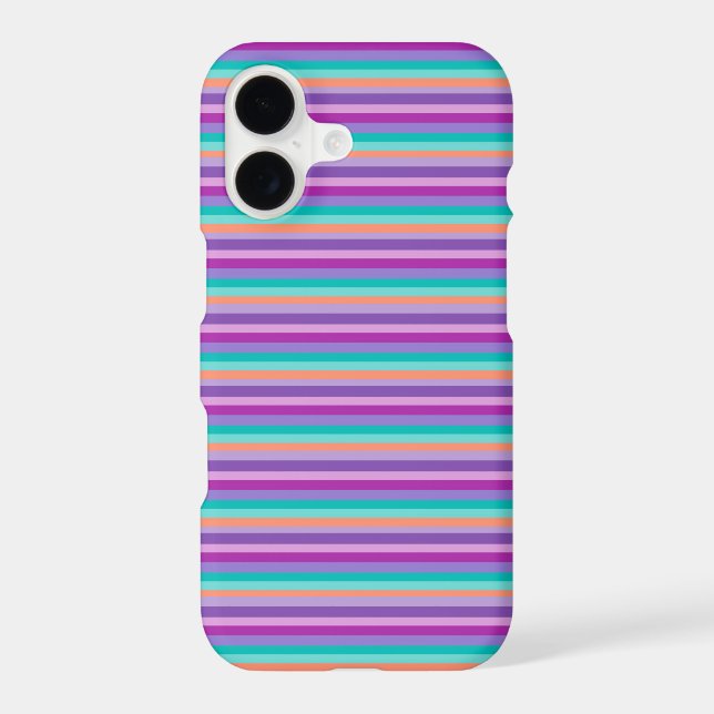 Apple iPhone 7 Plus, Barely ThereVivid  Stripes (Back)