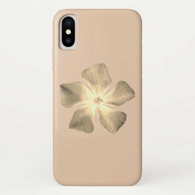 apple iphoneX case flower style design (Back)
