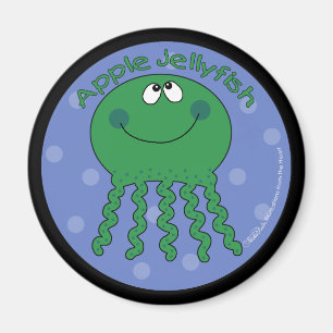 Apple Jellyfish Magnet