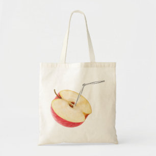 Apple juice tote bag