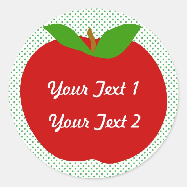 Apple Labels (Front)