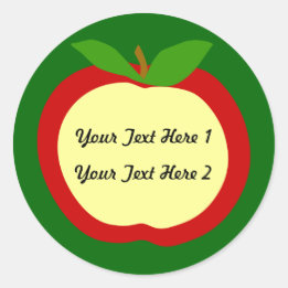 Apple Labels for Kitchen or Clasroom