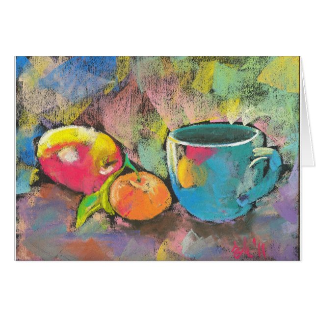 apple mandarine still life (Front Horizontal)