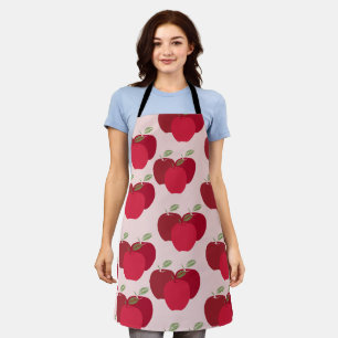 Apple Mark Print Apron – Durable & Fashionable