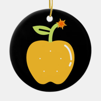 Apple of Discord Ceramic Ornament