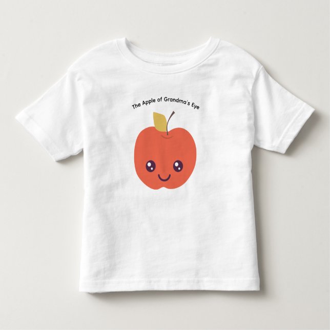 Apple of Grandma's / Grandpa's Eye T-shirt (Front)