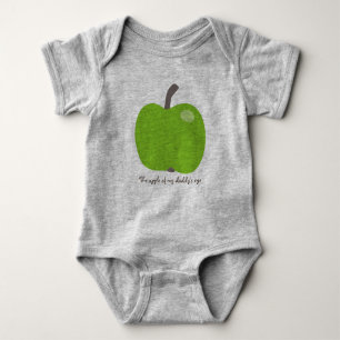Apple of my eye baby bodysuit