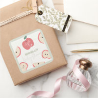 Apple of my Eye Green Boy Baby Shower