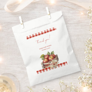 Apple of my eye Red Orchard Baby Shower Favour Bag