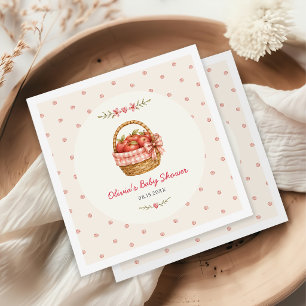 Apple of Our Eye Baby Shower Napkin