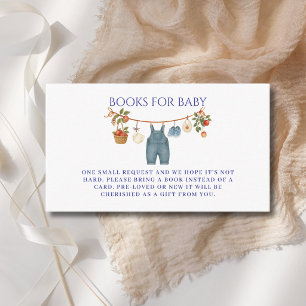 Apple Of Our Eye Books For Baby Shower Enclosure Card