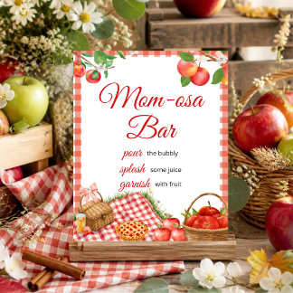 Apple of Our Eye Fall Baby | Mum-osa Bar Poster