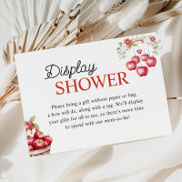 Apple of Our Eye Fall Baby Shower Display Shower
