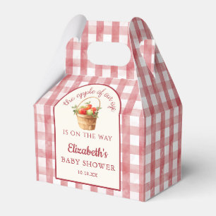 Apple Of Our Eye Gender Neutral Baby Shower Favour Box