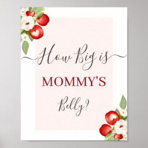 Apple of Our Eye How Big is Mummy's Belly sign