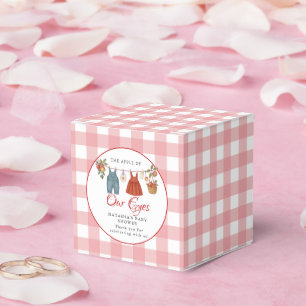 Apple of our eyes Fruit Fall baby shower thank you Favour Box