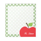 Apple on Laurel Green Polka Dots