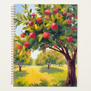 Apple Orchard Autumn Fall Watercolor Planner