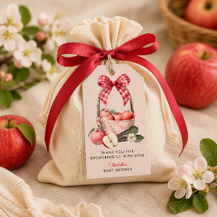 Apple Orchard Basket Baby Shower Favour Tags