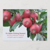 Apple Orchard Invitation