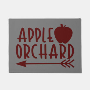Apple Orchard with Apple Doormat