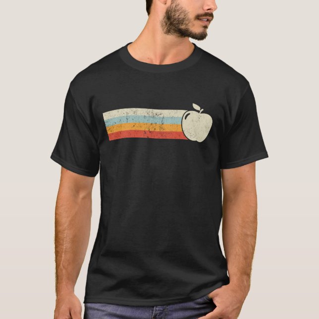 Apple Orchards Vintage Apple Picking T-Shirt (Front)