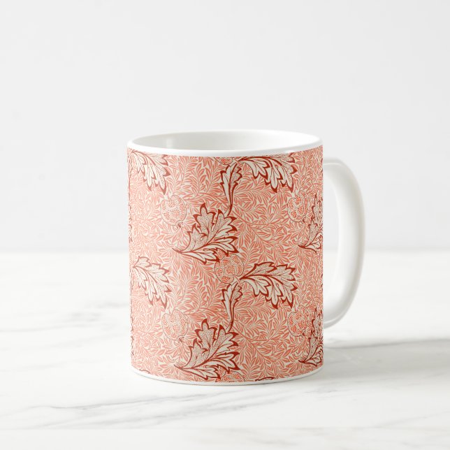 Apple Pattern (by William Morris) Coffee Mug (Front Right)