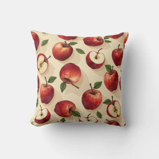 Apple pattern pillow cushion