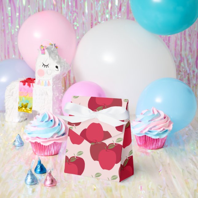 Apple Pattern Tent Favour Box for Party Gifts (Party)