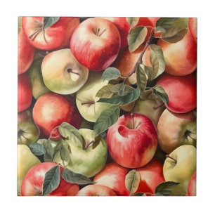 Apple Pattern Tile