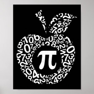 Apple Pi Algebra Sign Math Funny Pi Day Gift