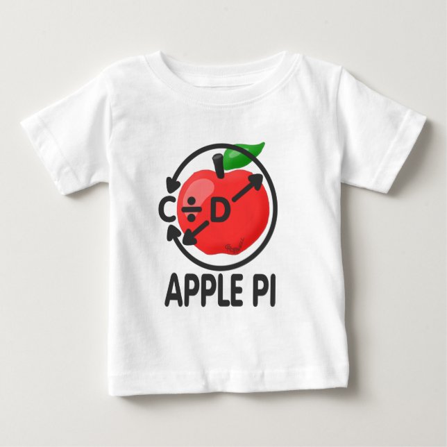 Apple Pi Baby T-Shirt (Front)