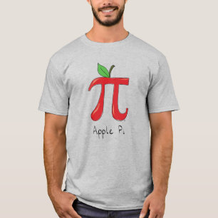 Apple Pi Cute Math Pi Day Men's T-Shirt