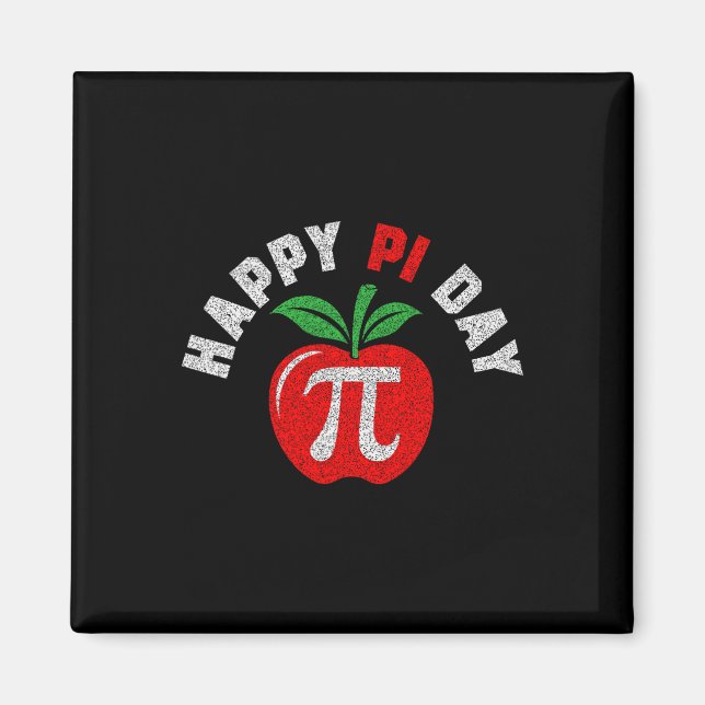 Apple Pi Day 3.14 Math Teacher Student Geek Nerd G Magnet (Front)