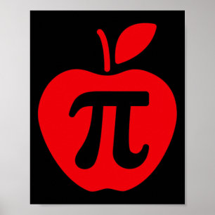 Apple Pi Day Shirt  Poster