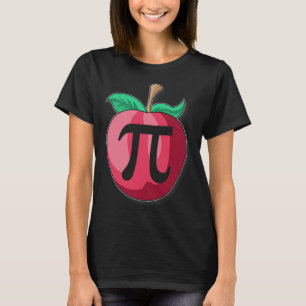 Apple Pi Funny Math Teacher Thanksgiving Pie Day G T-Shirt