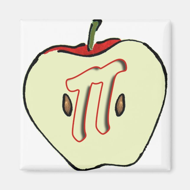 Apple PI (PIE) 3.14 Magnet (Front)