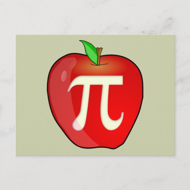 Apple Pi Postcard (Front)