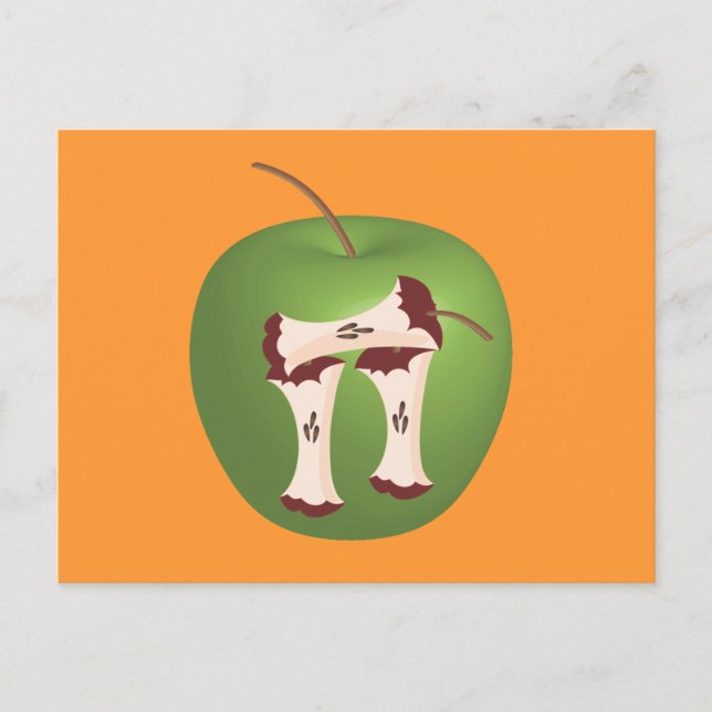 Apple Pi Postcard (Front)